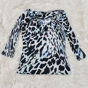 GUESS Animal Print Top